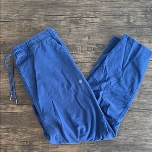 Used Mack Weldon Blue Sweatpants with Elastic Waistband